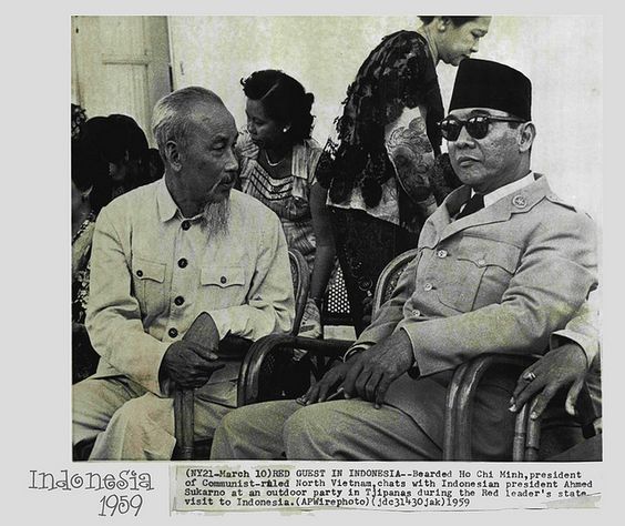 Ho Chi Minh y Sukarno